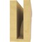 Ekena Millwork 3"W x 18"D x 6"H Thin Monterey Rough Cedar Woodgrain TimberThane Corbel, Primed Tan CORUR03X18X06MONRCPR - alternate 3
